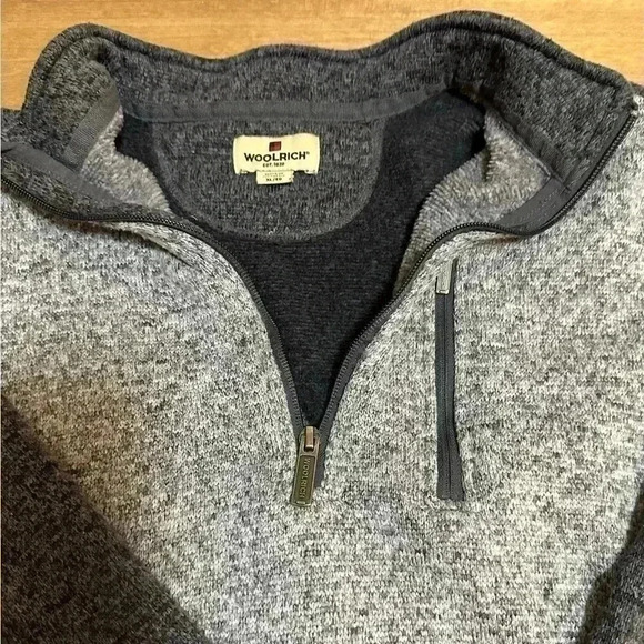 Woolrich 1/4 zip - Picture 4 of 6